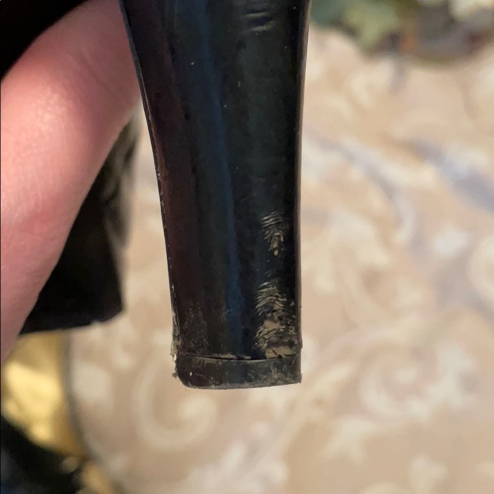 Anne Klein Black Slingbacks - Picture 8 of 12